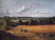 The wheatfield, John Constable